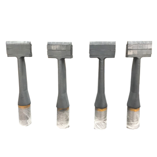 Strumenti di tamping in carburo di tungsteno personalizzati per la manutenzione della pista da binnico con rivestimento con rivestimento con rivestimento con rivestimento per piastra con rivestimento