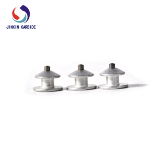 JX12-9.5-2 perni di alluminio Spike di ghiaccio con nucleo in carburo rotondo